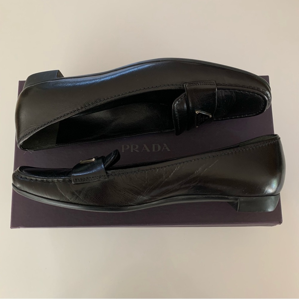 Prada Women’s Size 38 Calzature Donna Loafers - Picture 10 of 11